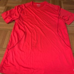 Red dry fit shirt